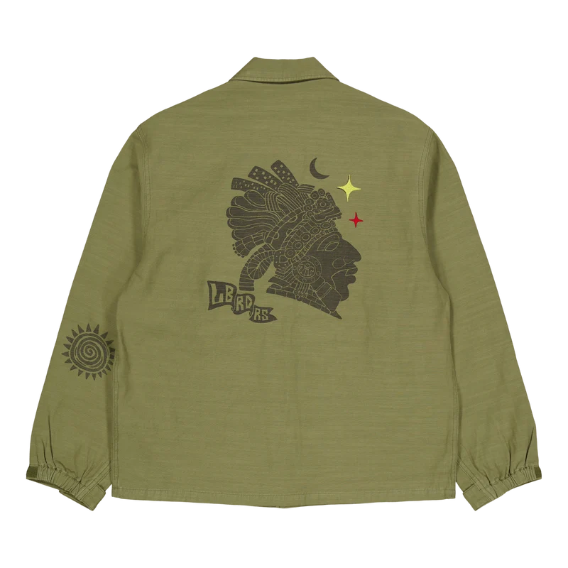 Garment Dyed Military Jacket Olive