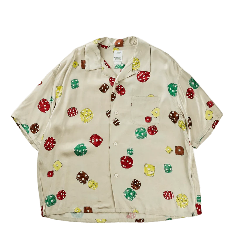 Wallis Shirt S/s Dice White