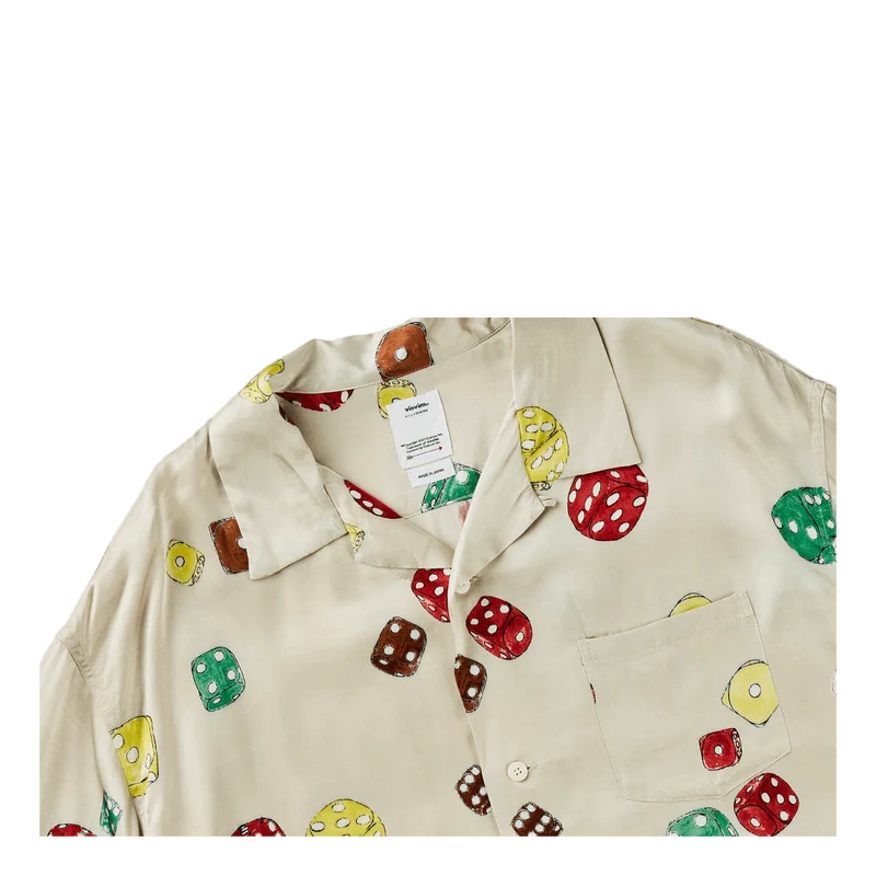 Wallis Shirt S/s Dice White