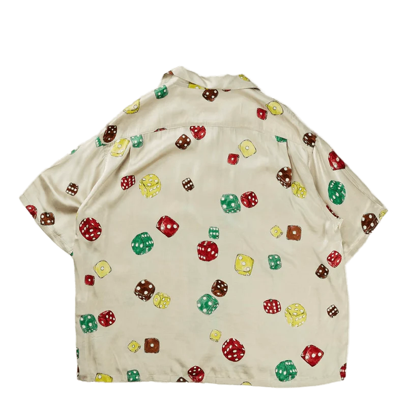 Wallis Shirt S/s Dice White
