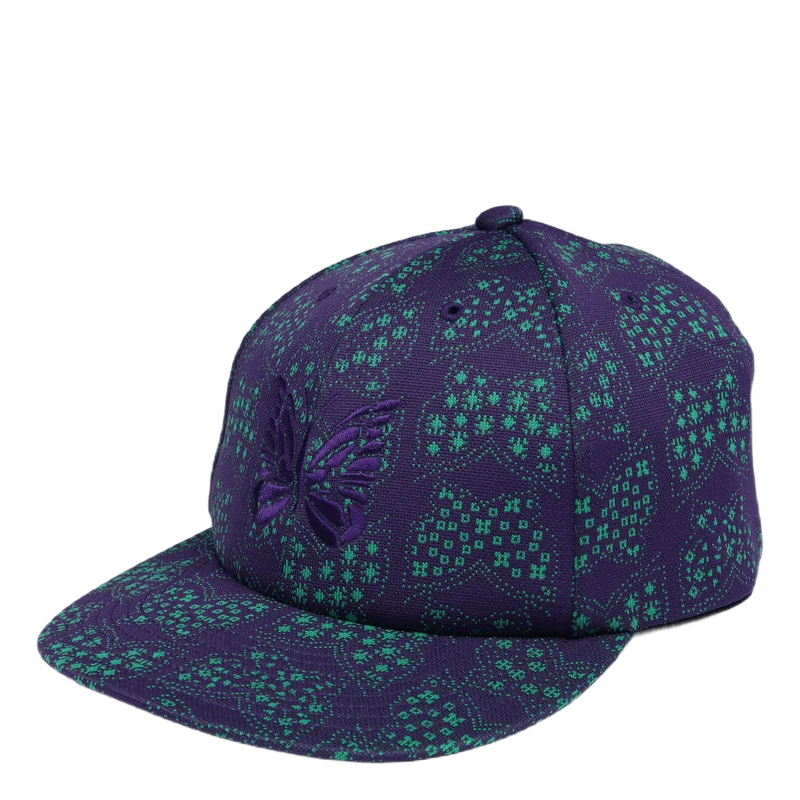 Baseball Cap Poly Jaquard Papillon