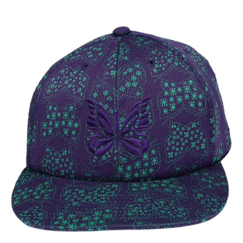 Baseball Cap Poly Jaquard Papillon