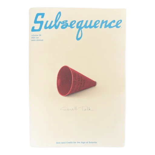 Subsequence Magazine Vol 4 White