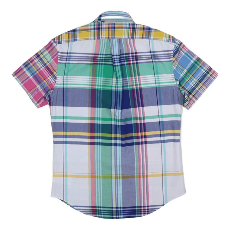 Custom Fit Plaid Oxford Fun Shirt 5605 Preppy Multi Funshirt