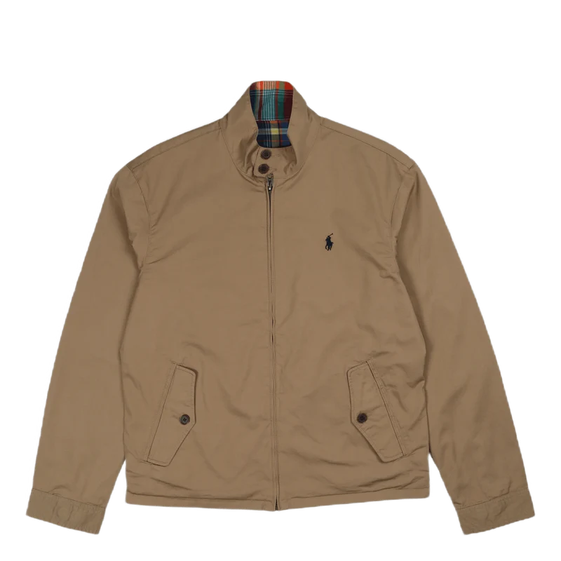 Reversible Chino-Madras Jacket Madras/Luxury Tan