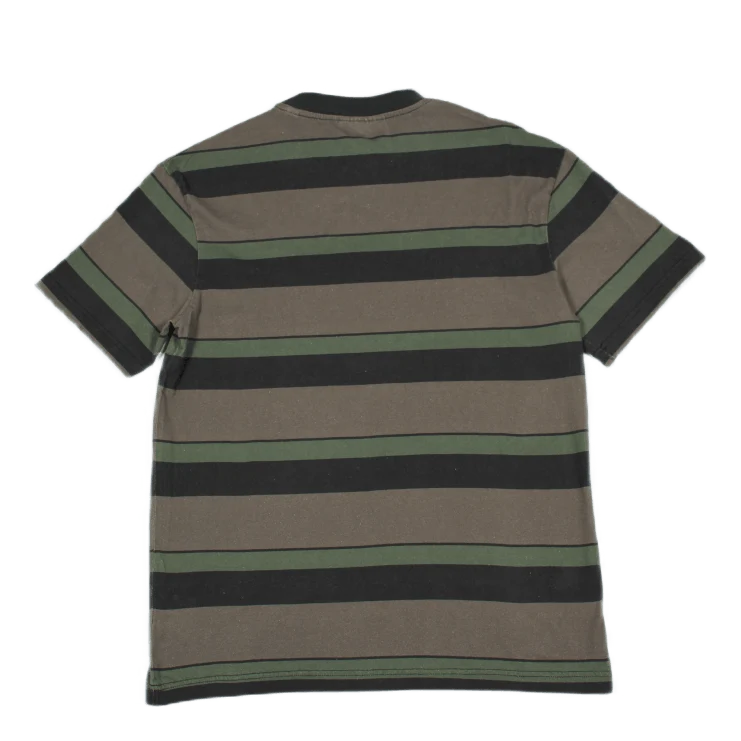 Boxy Tee Short Sleeve Dark Tonal Stripes
