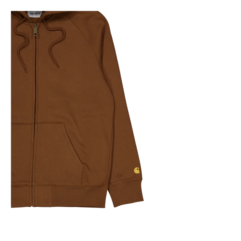 Hooded Chase Jacket Tamarind / Gold