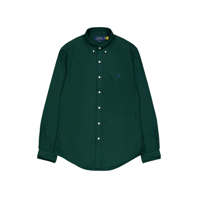 Polo Ralph Lauren Gd Oxford Custom Fit Shirt 047 Moss Agate