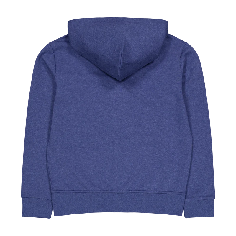Double-Knit Full-Zip Hoodie Derby Blue Heather