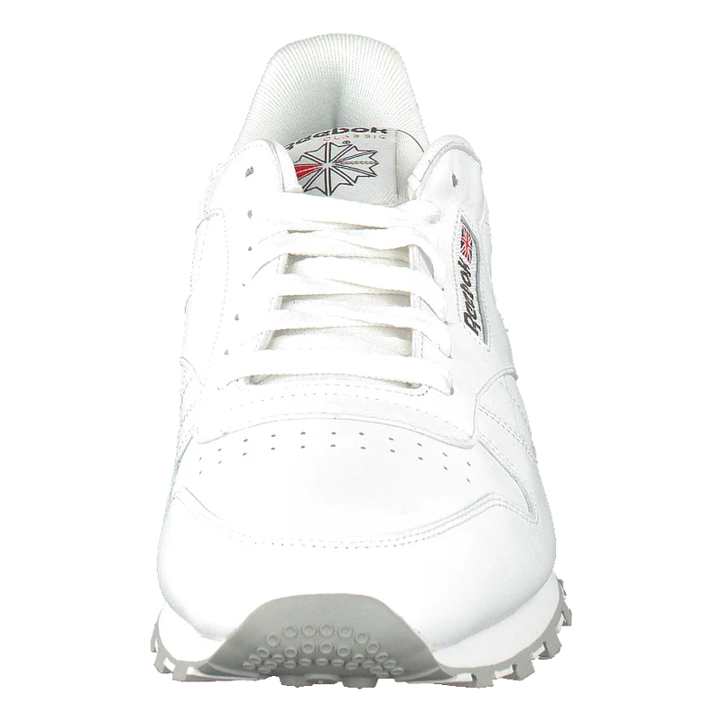 Cl Lthr White/Lt. Grey