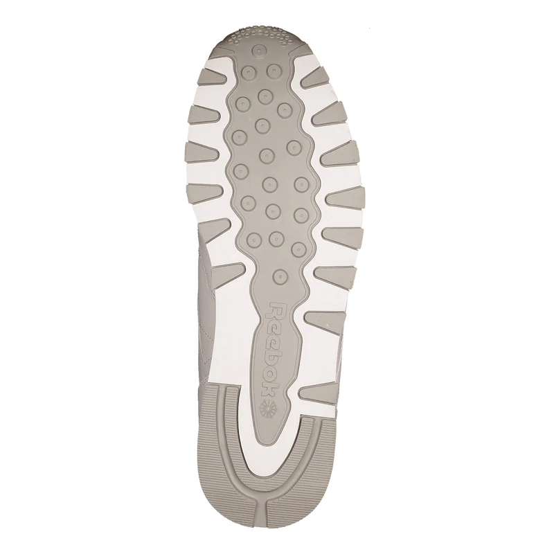 Cl Lthr White/Lt. Grey