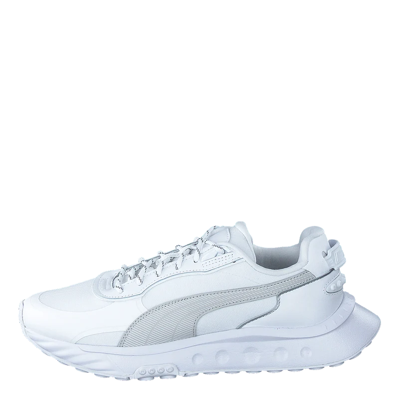 Wild Rider Grip Ls Puma White-gray Violet