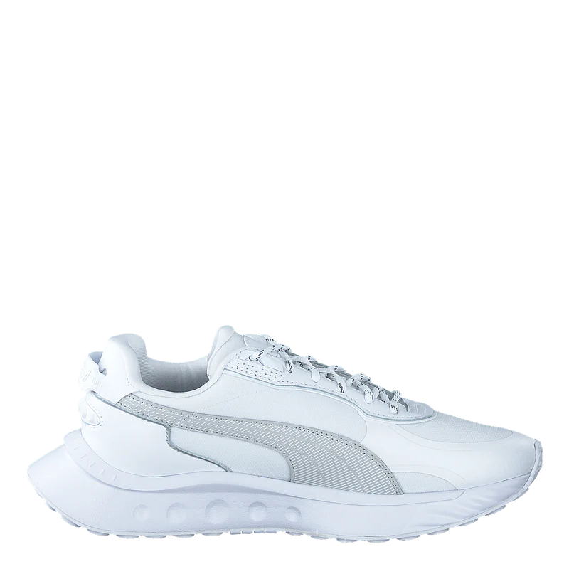 Wild Rider Grip Ls Puma White-gray Violet