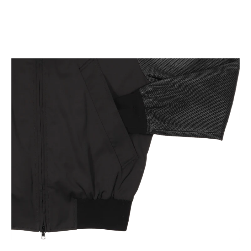4sd Bomber W/p.leather Sleeves