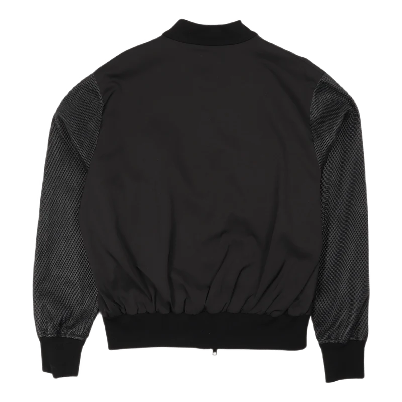 4sd Bomber W/p.leather Sleeves