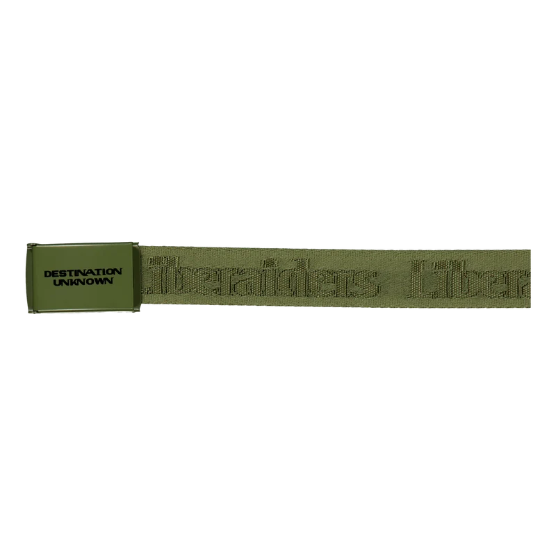 Og Logo Nylon Belt Olive