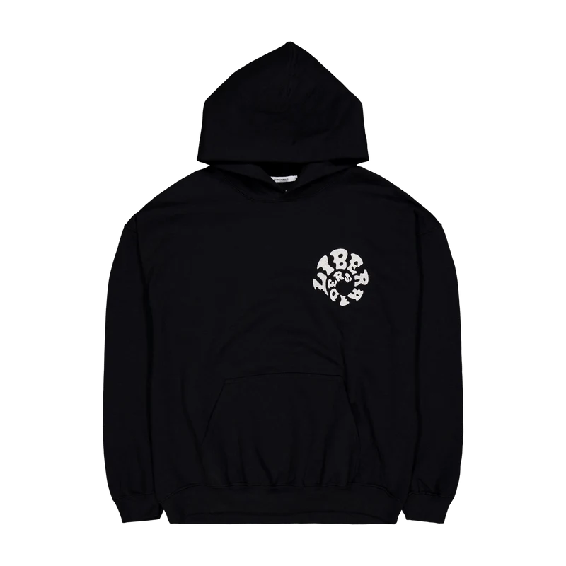Spiral Logo Hoodie Black