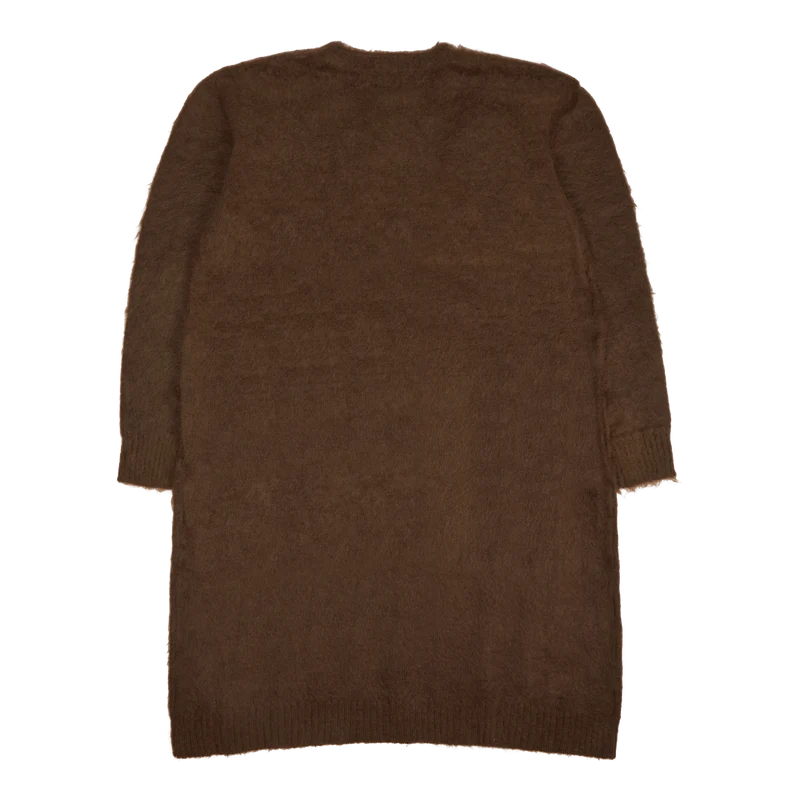 Needles Mohair Long Cardigan - Brown