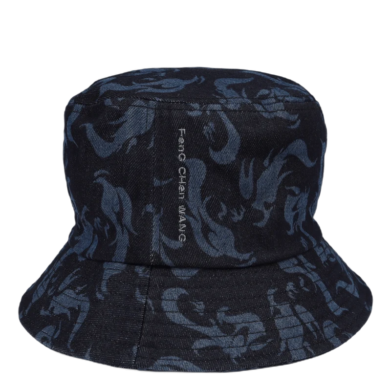 Phoenix Denim Bucket Hat Navy