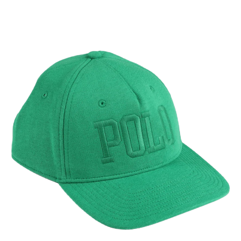 Logo Fleece Ball Cap Cruise Green
