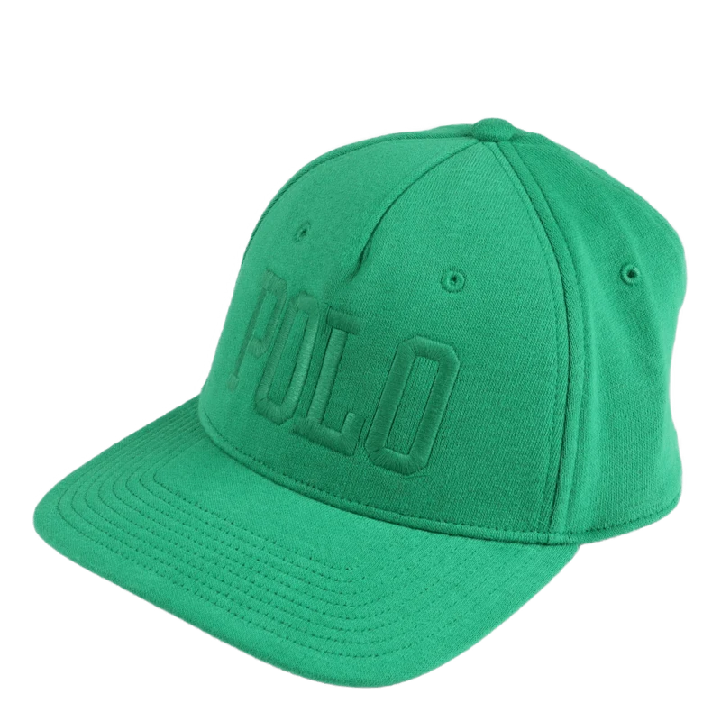 Logo Fleece Ball Cap Cruise Green