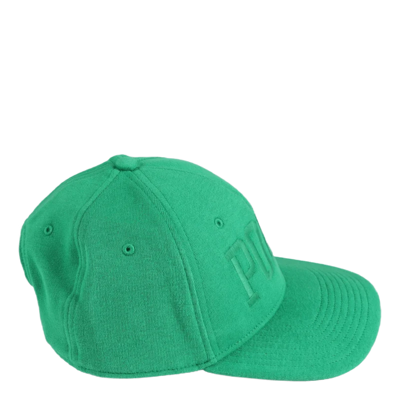 Logo Fleece Ball Cap Cruise Green