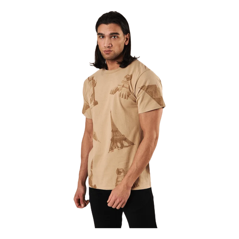 Landmarks S/s Tee Unbleached
