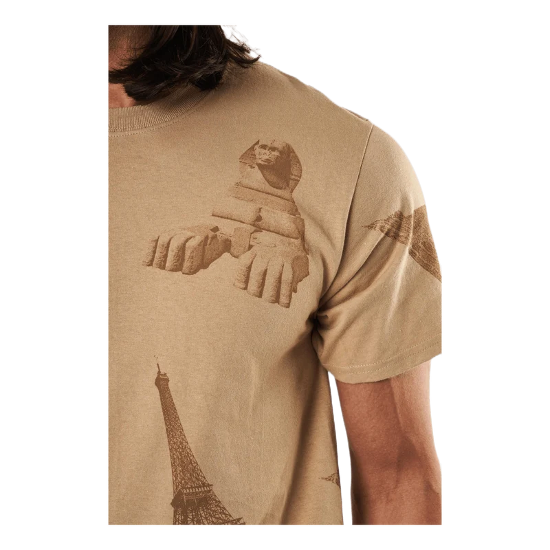 Landmarks S/s Tee Unbleached
