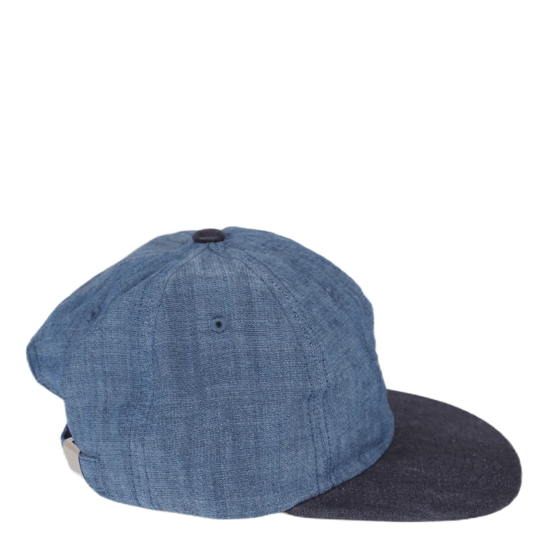 Global Warming 6 Panel Hat Blue Chambray