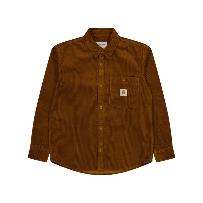 L/s Flint Shirt Deep H Brown