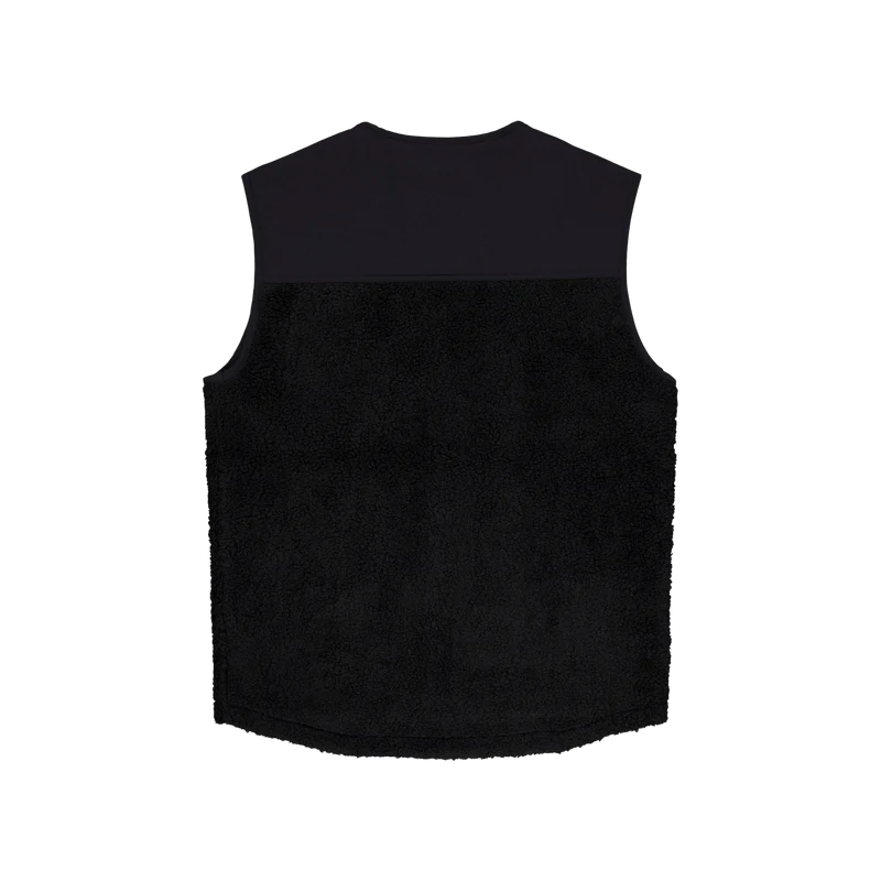 Wind-Blocking Hybrid Vest Polo Black / Polo Black