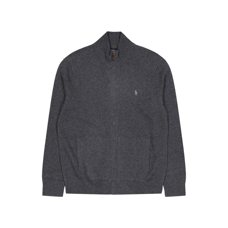 Polo Ralph Lauren Merino Knit Full Zip 002 Dark