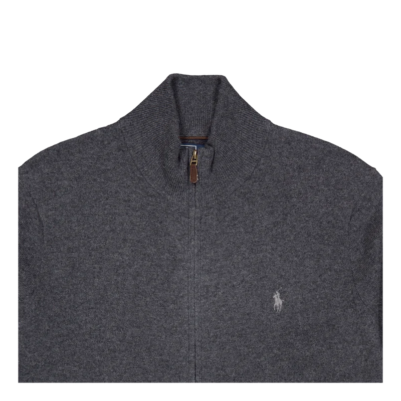 Polo Ralph Lauren Merino Knit Full Zip 002 Dark