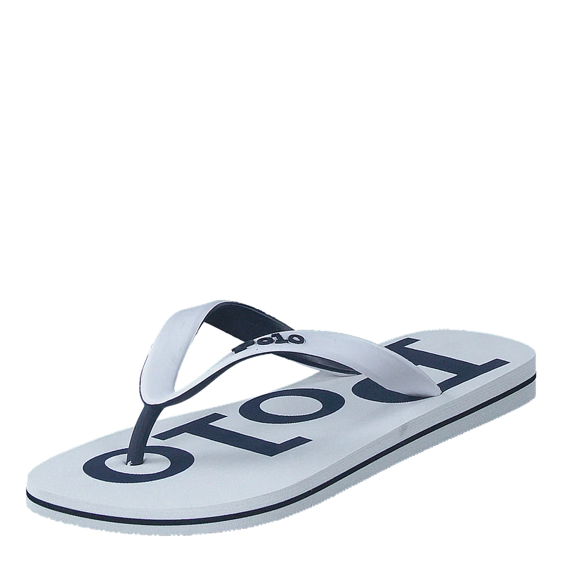 Bolt Logo Flip-Flop White / Newport Navy