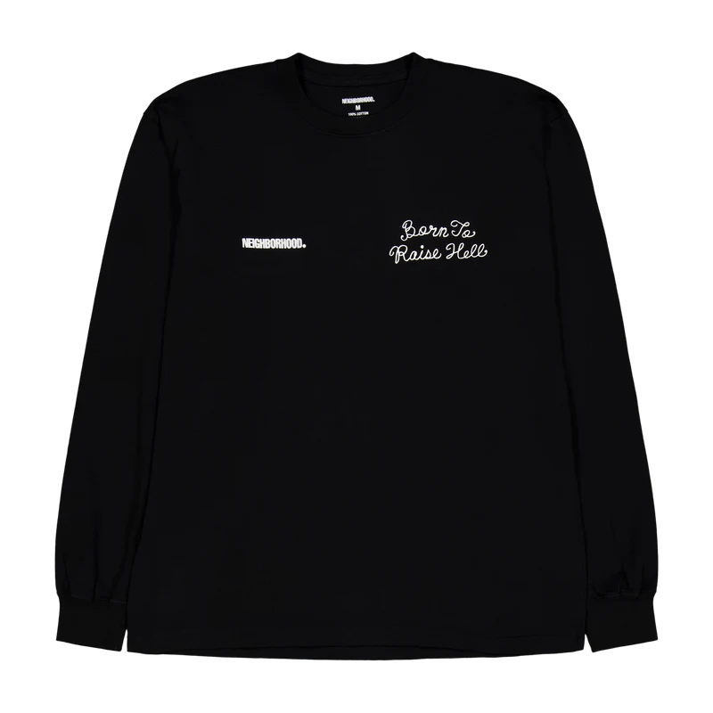 Nh . Tee Ls-9 Black