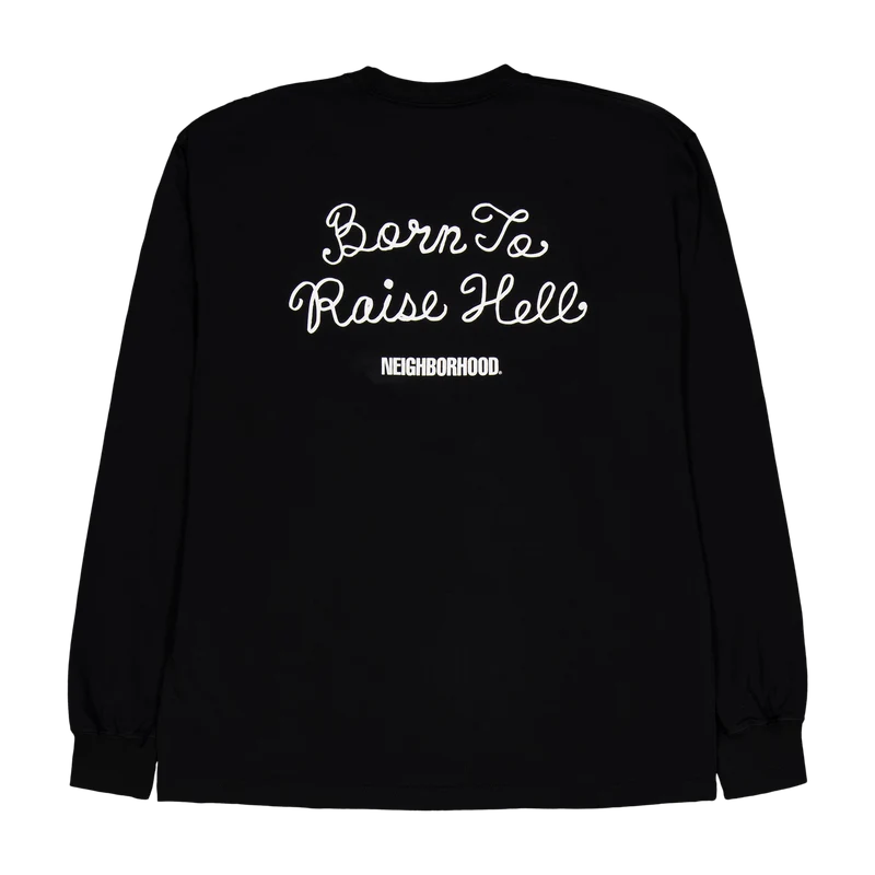 Nh . Tee Ls-9 Black