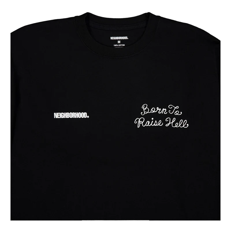 Nh . Tee Ls-9 Black