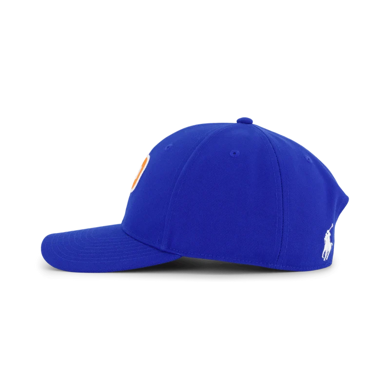 Logo-Embroidered Twill Ball Cap Sapphire Star
