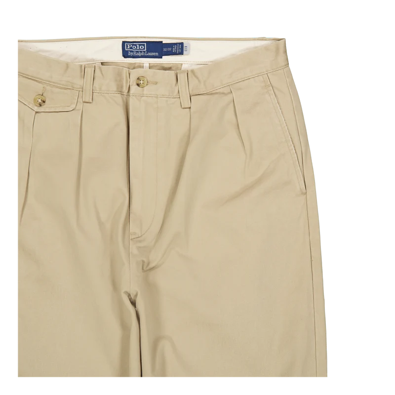 Whitman Relaxed Fit Pleated Chino Pant Rl Khaki