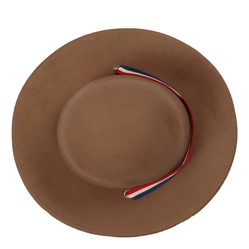 Willie Nelson Trigger Felt Hat Tan