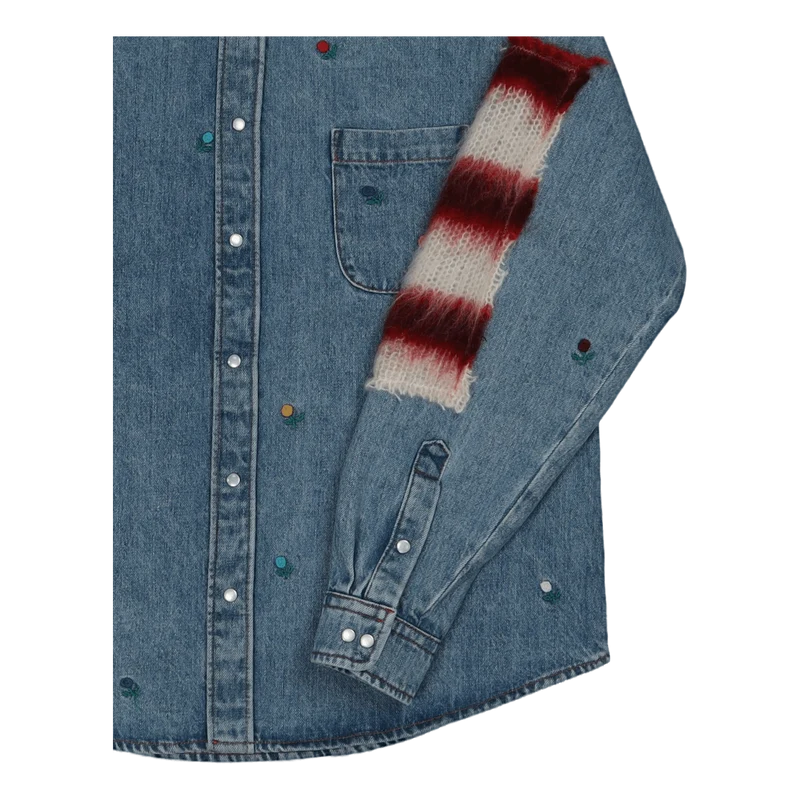 Shirt Iris Blue
