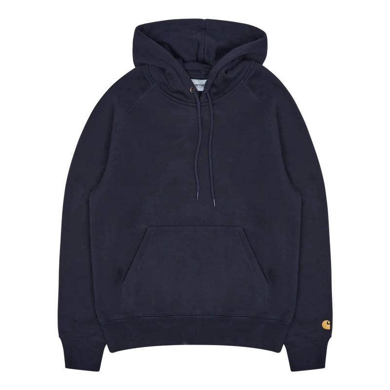 Hooded Chase Sweat Cotton/poly Dark Navy / Gold