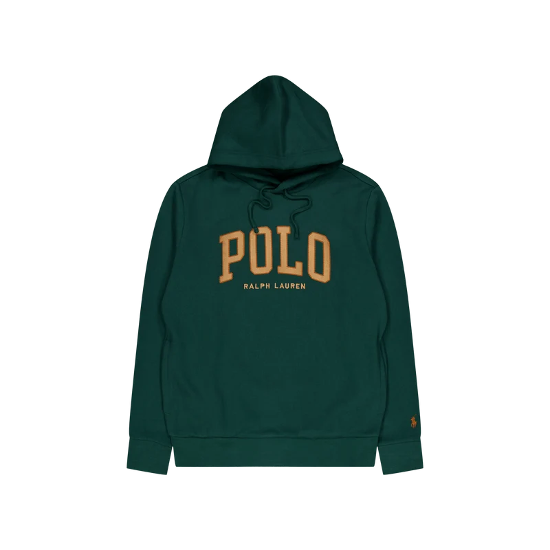 Polo Ralph Lauren Rl Fleece Polo Hoodie 004 Moss Agate