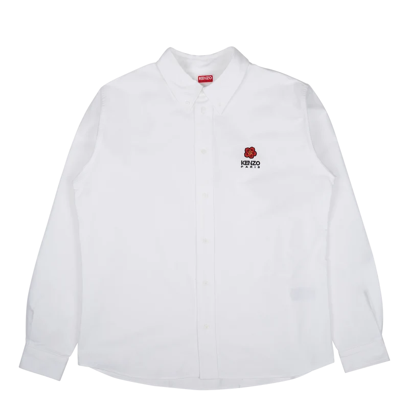 Shirt Ls Boke Flower White
