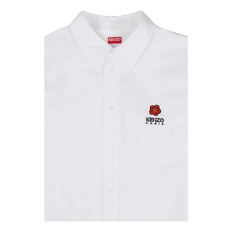 Shirt Ls Boke Flower White