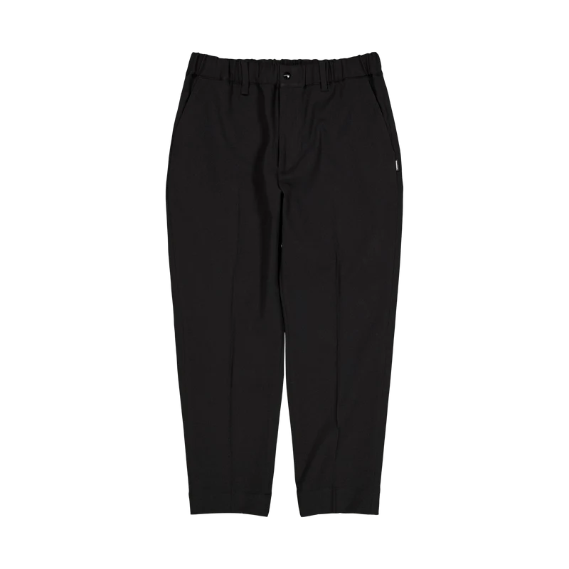 Tapered Silhouette Pants Black