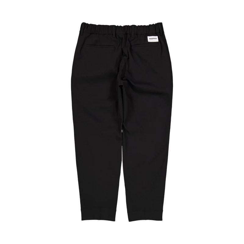 Tapered Silhouette Pants Black
