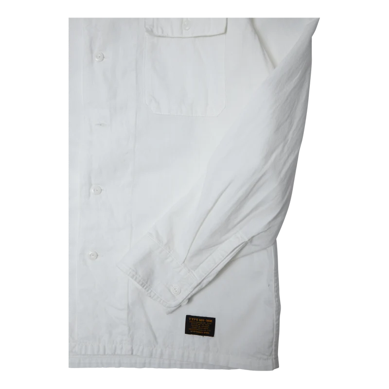St . Chambray / C-shirt . Ls White