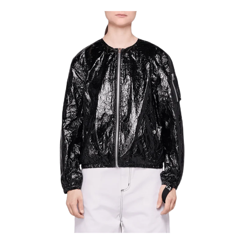 Nylar Bomber Jacket Black