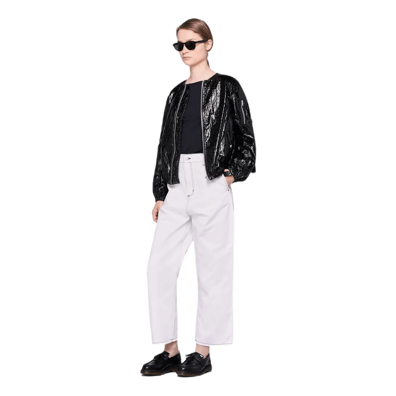 Nylar Bomber Jacket Black